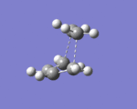 Imaginary frequency animation 2, definitely the reaction required