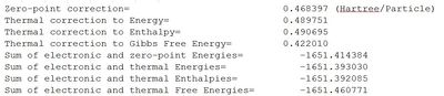 Energetic Analysis of Molecule 17