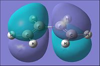 HOMO of 1,3-Butadiene