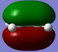 HOMO of ethene.