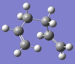 gauche hexadiene C1 3