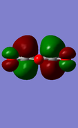 LUMO of maleic anhydride: anti-symmetric