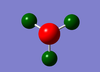 Charge distribution NH3