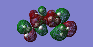 Fig 5: Gauche Conformer LUMO
