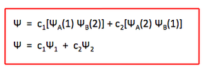Wavefunction for H2 formation