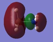 MO of dative bond for NH3AlH3