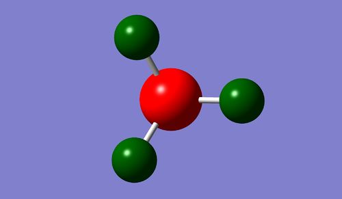 Charge distribution on NH33