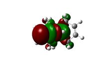 A HOMO of compound 12.