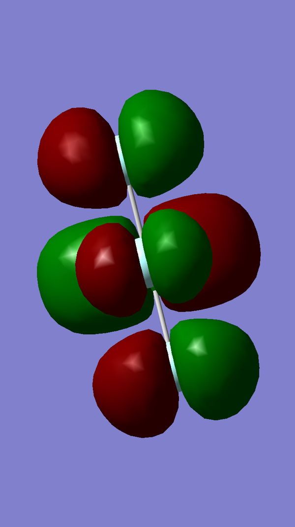 HOMO of ClF3