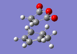 Figure 35. Animation of imaginary frequency exo (AM1)