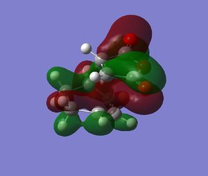 Figure 2.6: HOMO endo TS