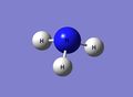 Step 4: The N-H bonds angle changes from 101.721 to 104.780 to reduce strain in the molecule.