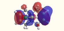 A HOMO of compound 12.