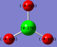 Charge Distribution of Borane
