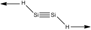 Calculated molecular orbital of silylene