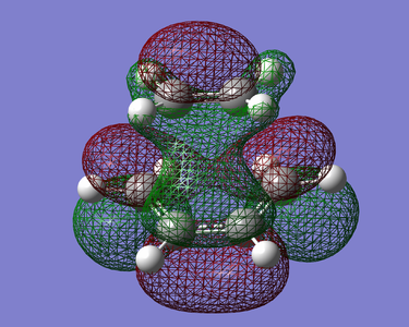 Figure 23. LUMO of TS (Symmetric)