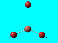 Asymmetric stretch (in plane)