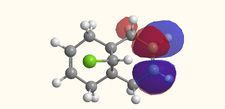 A HOMO of compound 12.