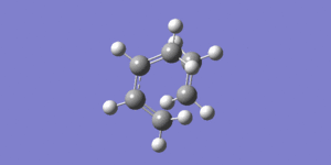 A depiction of the transition state
