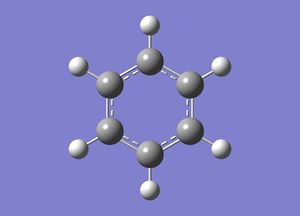 Optimal Benzene Structure using higher basis-set