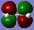 LUMO of ethene.