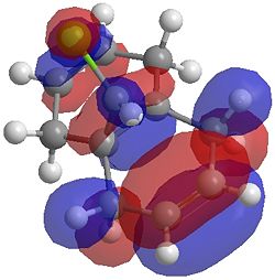 "HOMO-1 orbital by HF method for 13 "