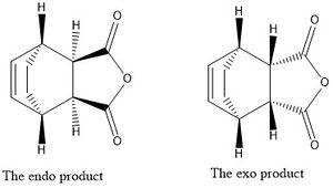 The Possible Products for a More Complex Diels-Alder Reaction