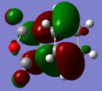 HOMO of endo TS
