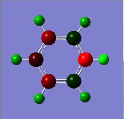 NBO colour of Pyridinium