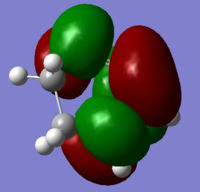 HOMO of 1,3-cyclohexadiene
