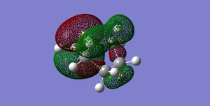 Fig 46Diels-Alder Cycloaddition Product HOMO (Symmetric)