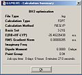 Results of BH3 Optimisation