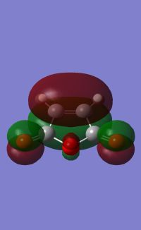 HOMO of Cyclohexa-1,3-diene