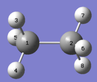 Atomic numbering used in NMR spectral analysis