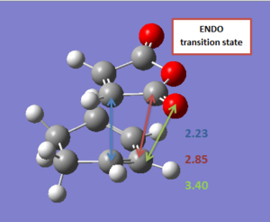 Figure 2.6: HOMO-1 endo TS