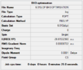 Summary table for optimised BH3 molecule