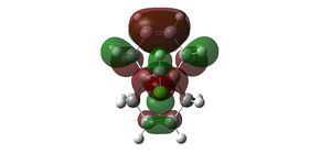 DFT generated HOMO-1 representation