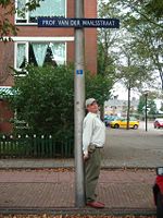 Max Whitby stuck to a strangely attractive Lamp Post