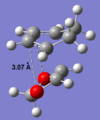 Van der Waals repulsion between C & O