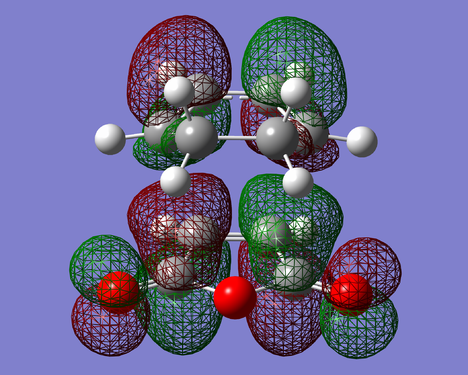 Figure 29. LUMO of EXO-TS(Anti Symmetric)