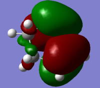HOMO of 1,3-cyclohexadiene