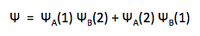 Wavefunction for H2 formation