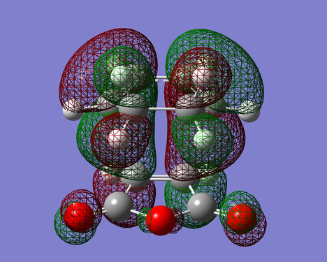 Figure 28. HOMO of EXO-TS(Anti Symmetric)