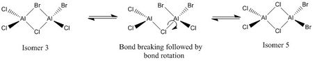 Dynamic exchange of aluminium complexes.