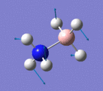 NH3BH3 first vibration