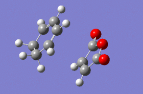 IRC animation for the endo product formation.