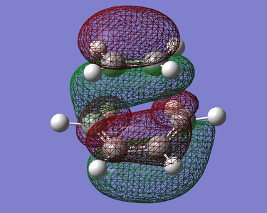 Figure 22. HOMO of TS (Anti Symmetric)