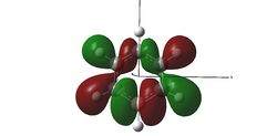 Orbital 19 of Boratabenzene