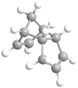 Ball and stick model of Endo-DCPD.