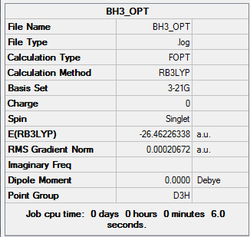 BH3 Summary